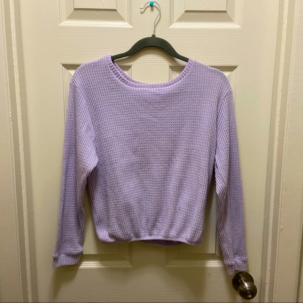 Light purple sweater